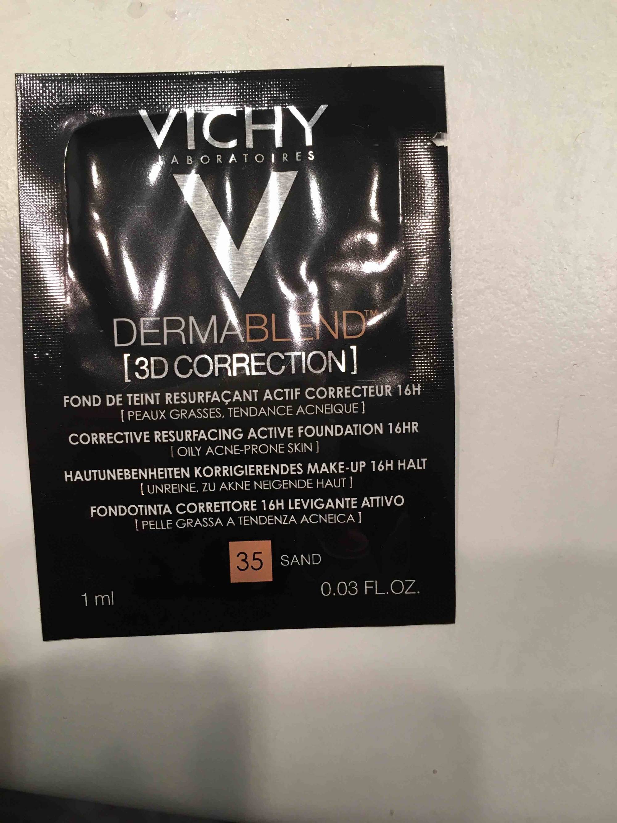 VICHY - Dermablend - Fond de teint resurfaçant actif correcteur 35 sand