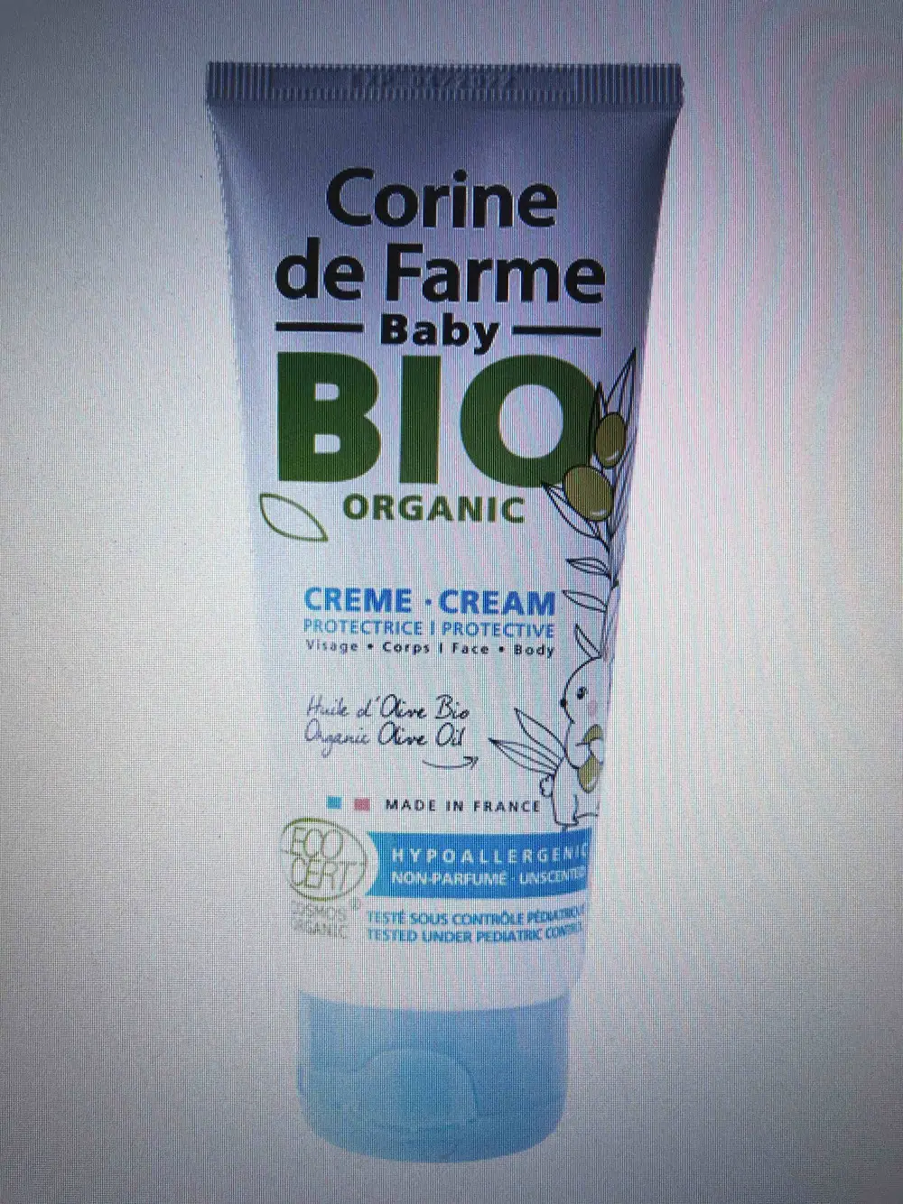 CORINE DE FARME - Baby bio organic - Crème protectrice