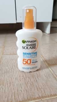 GARNIER - Ambre solaire Sensitive expert+ - Lait très haute protection SPF 50+