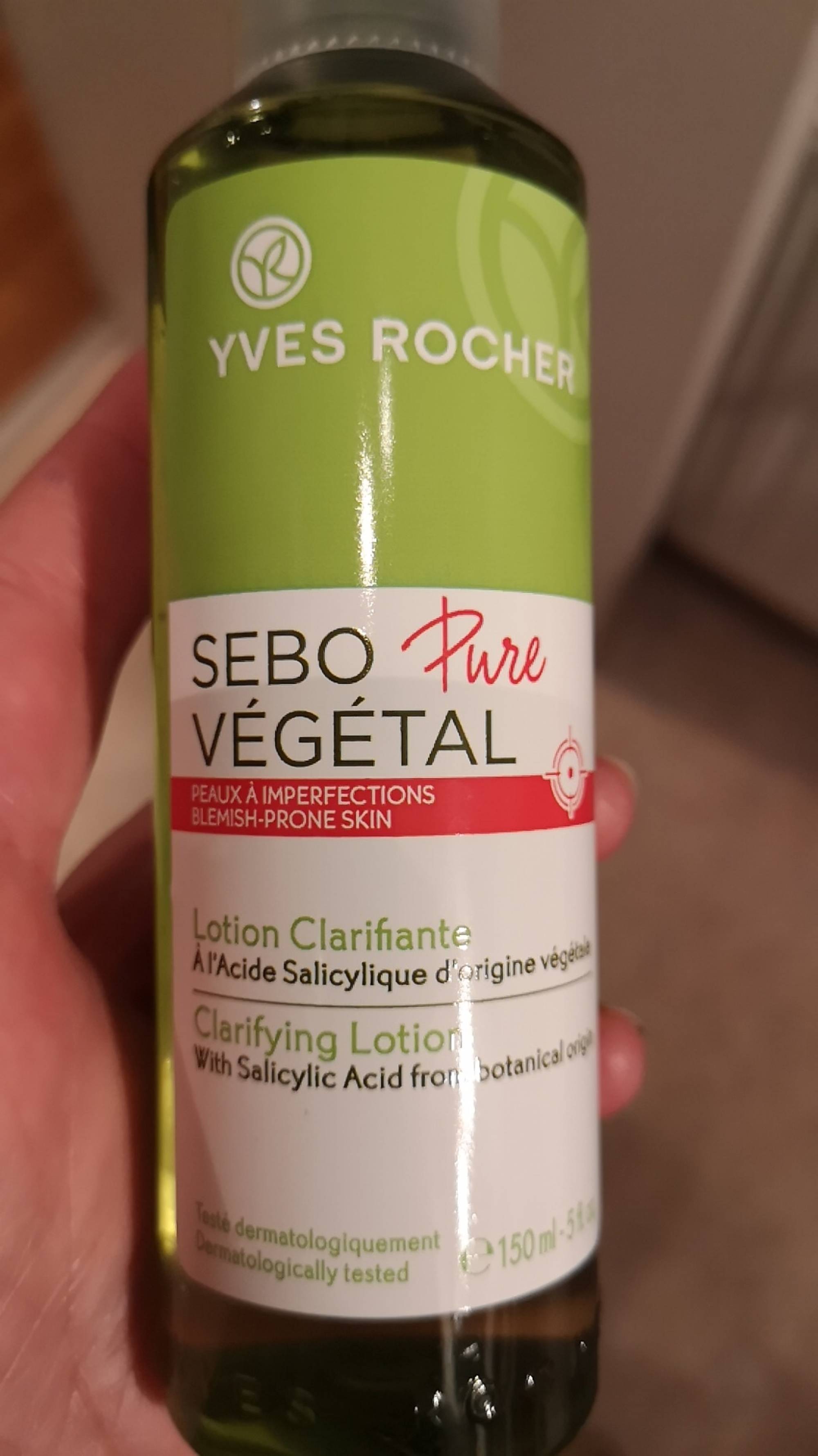 YVES ROCHER - Sebo végétale - Lotion clarifiante