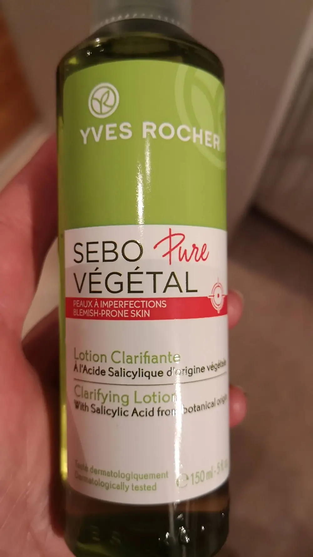 YVES ROCHER - Sebo végétale - Lotion clarifiante