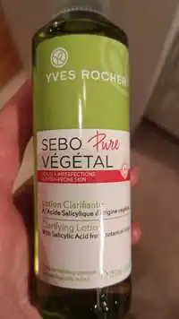 YVES ROCHER - Sebo végétale - Lotion clarifiante