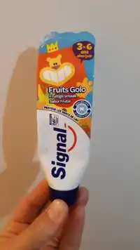 SIGNAL - Fruits golo - Dentifrice 3-5 ans