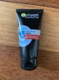 GARNIER - SkinActive - Hautklar kohle anti-mitesser peel-off maske