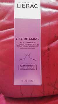 LIÉRAC - Lift integral - Neck & decollete sculpting lift cream-gel