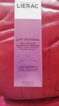 LIÉRAC - Lift integral - Neck & decollete sculpting lift cream-gel