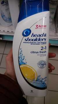 HEAD & SHOULDERS - Shampoing 2 en 1 citrus fresh