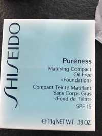 SHISEIDO - Pureness - Compact teinté matifiant sans corps gras