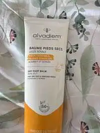 ALVADIEM - Baume pieds secs Gelée royale