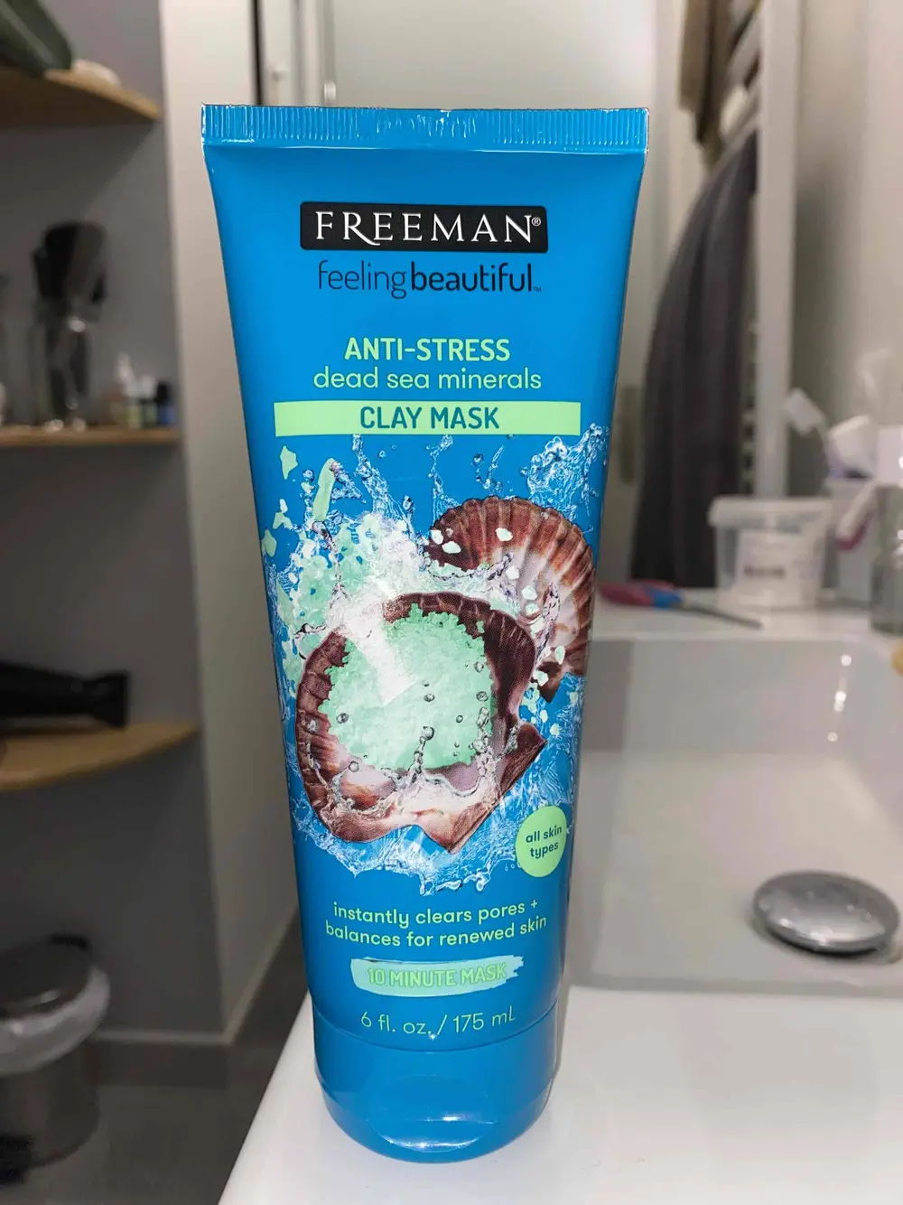 FREEMAN - Anti-stress dead sea minerals - Clay mask