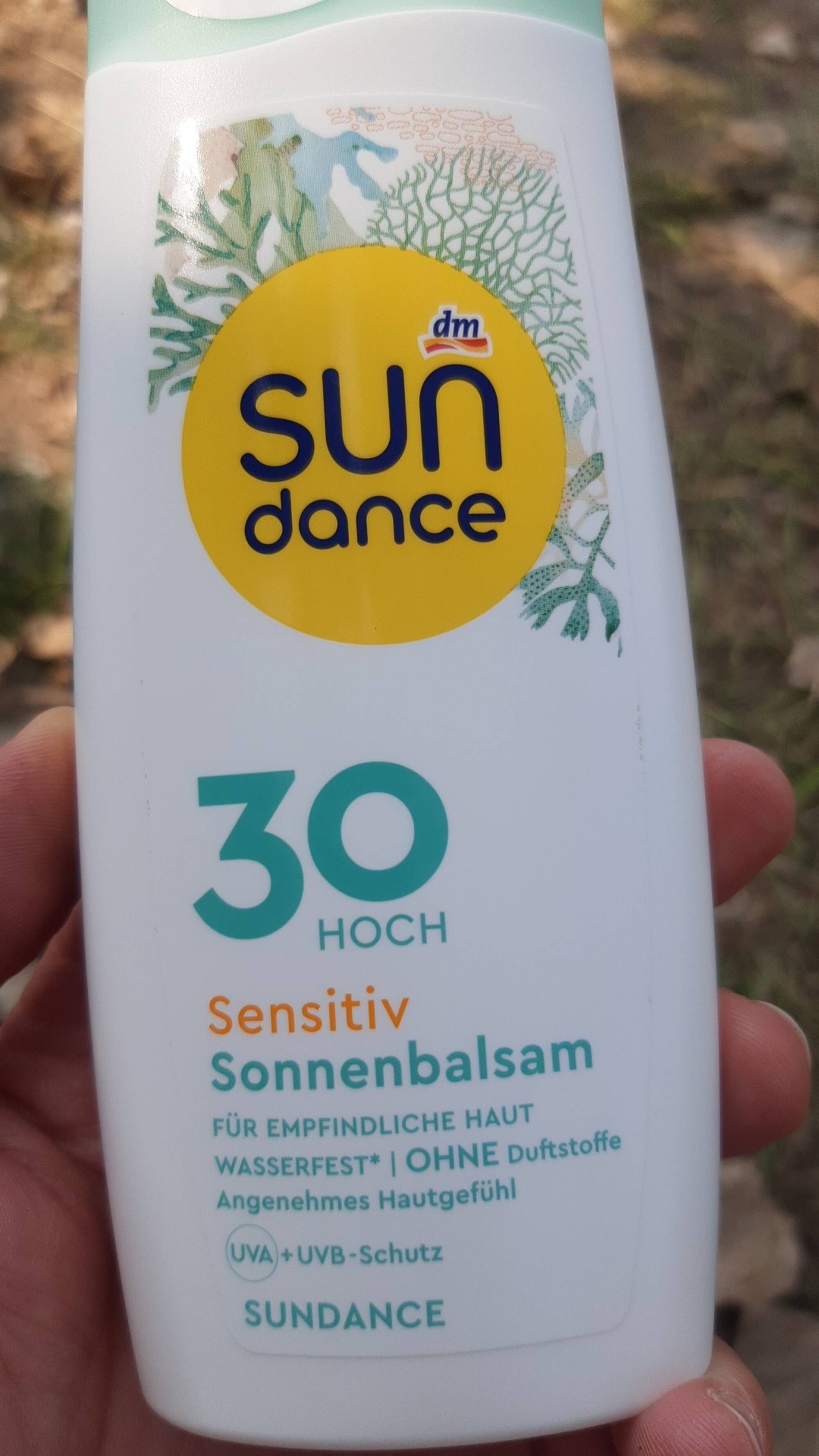 DM - Sun dance Sensitiv Sonnenbalsam 30 Hoch