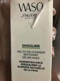 SHISEIDO - Waso Shikulime - Nettoyant Gel-en-Huile