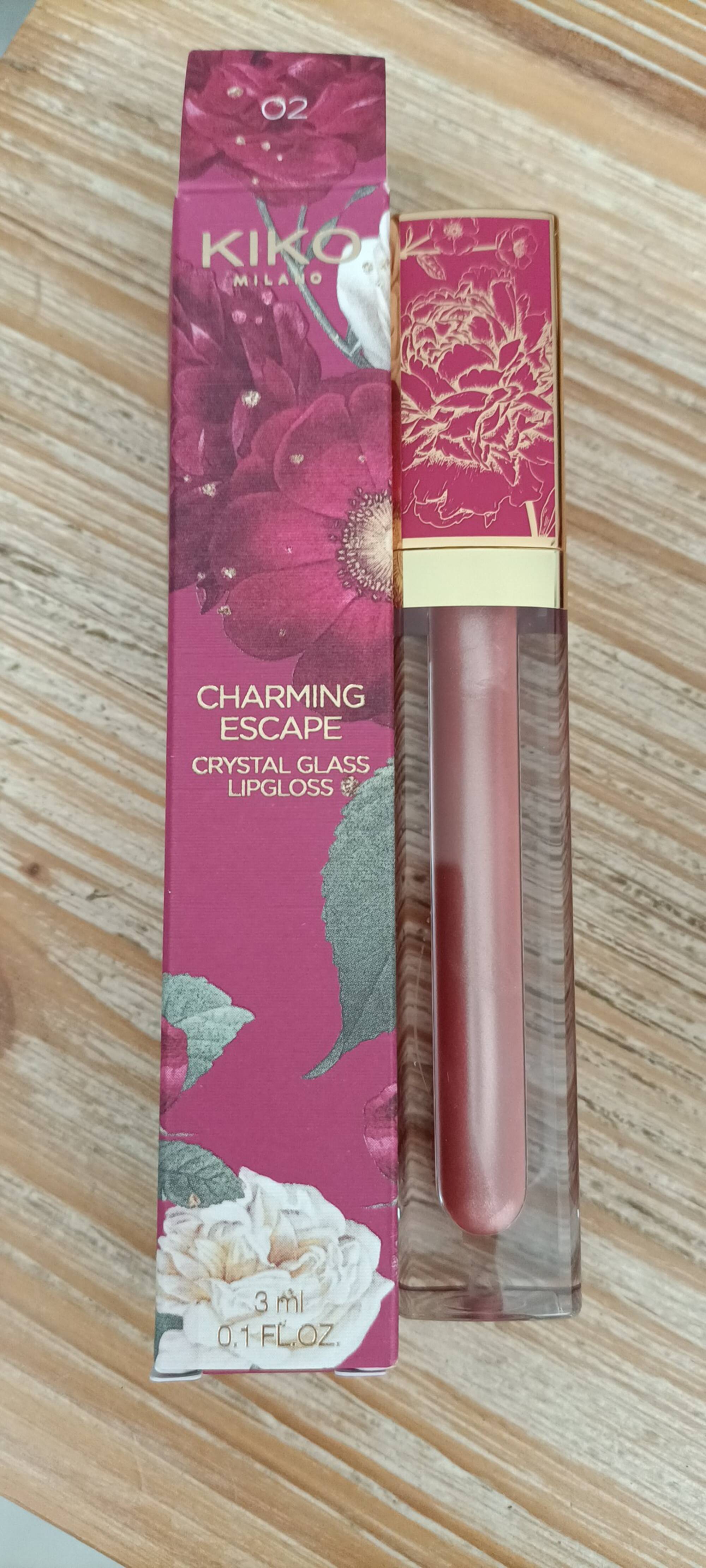 KIKO - Charming escape - Crystal glass lipgloss