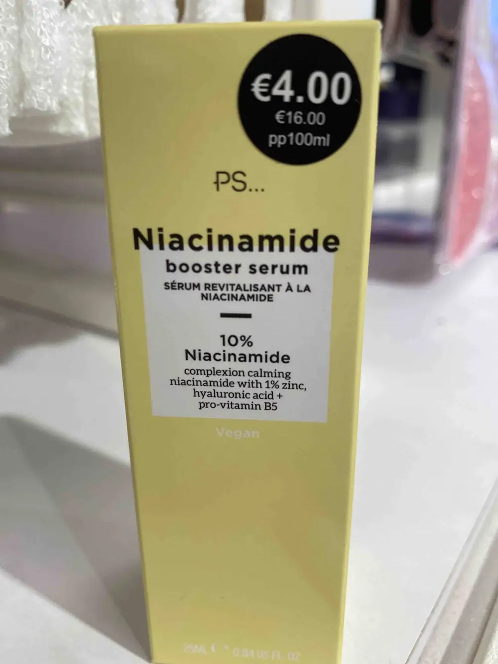 PRIMARK - Sérum revitalisant à la niacinamide