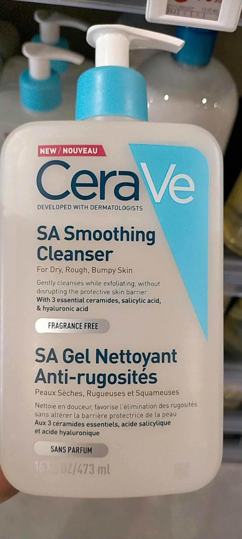 CERAVÉ - SA gel nettoyant anti-rugosités