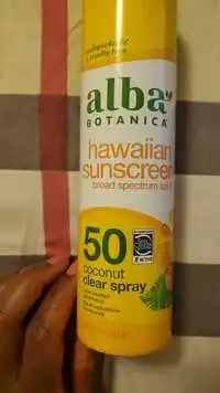 ALBA BOTANICA - Hawaiian - Sunscreen coconut SPF 50