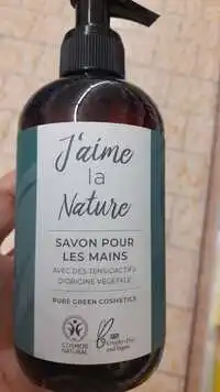 PURE GREEN COSMETICS - J'aime la nature - Savon pour les mains