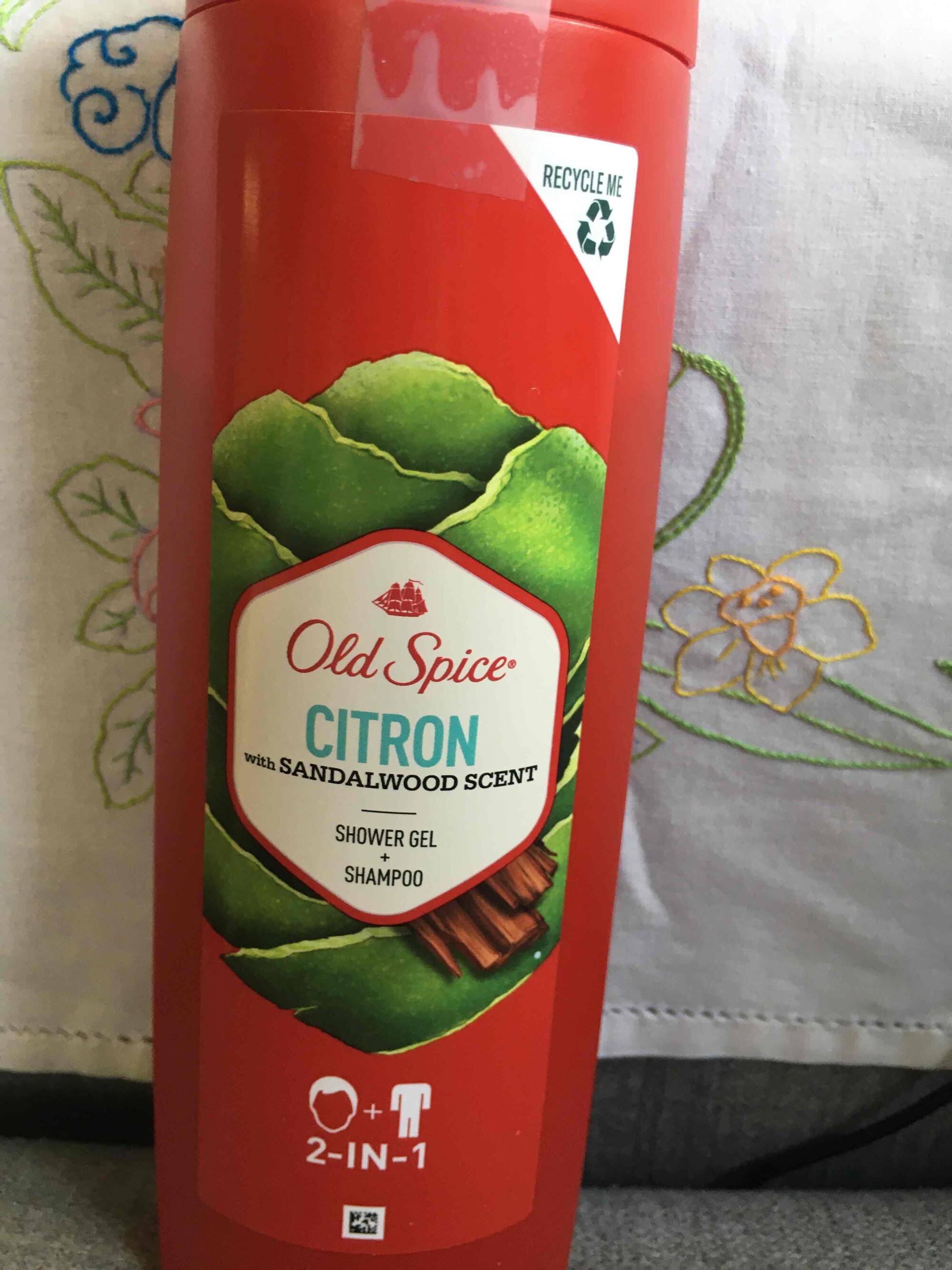 OLD SPICE - Citron - Shower gel + shampoo