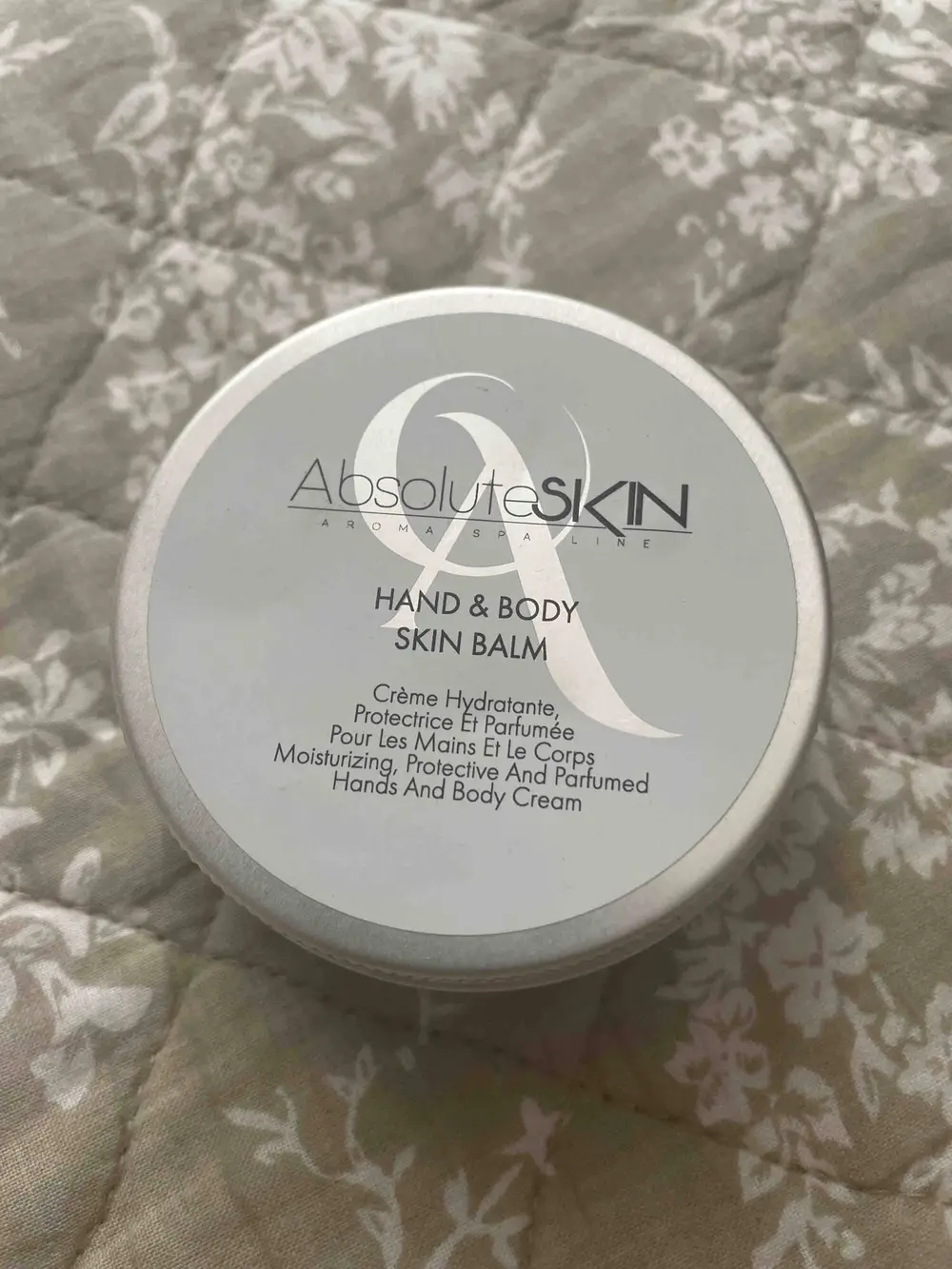 ABSOLUTE SKIN - Namasté - Crème hydratante protectrice et parfumée