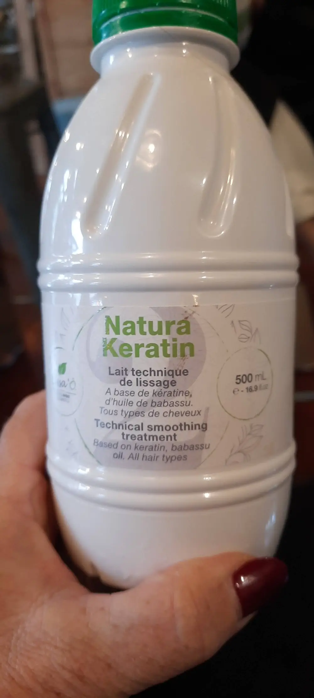 NUWEE - Natura keratin - Lait technique de lissage