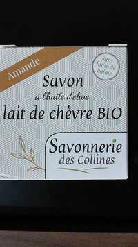 SAVONNERIE DES COLLINES - Amande - Savon au lait chèvre bio