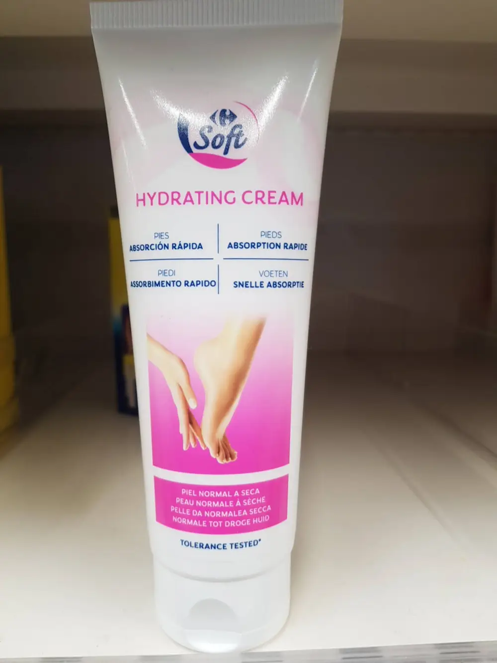 CARREFOUR - Carrefour soft - Hydrating cream pieds