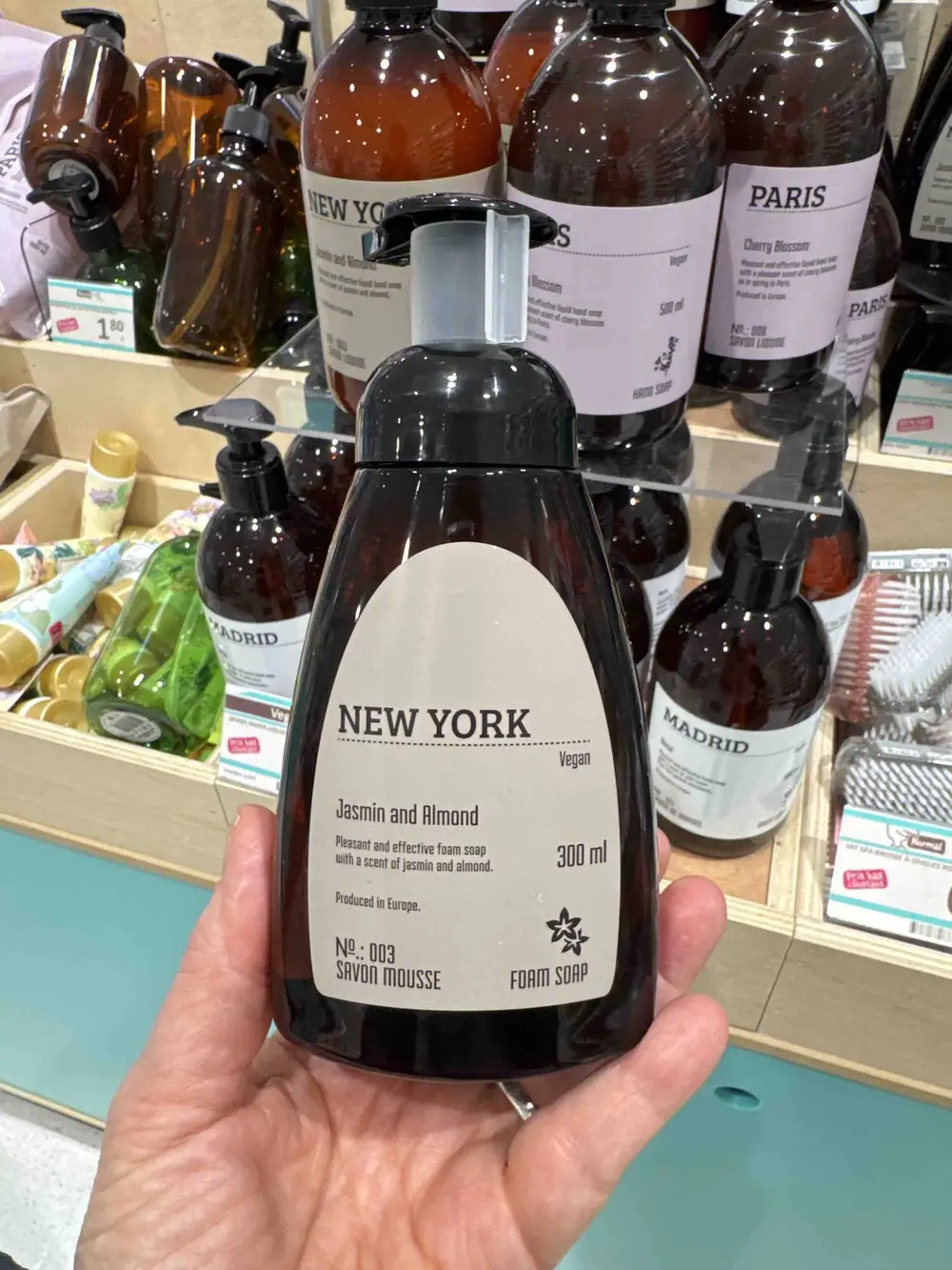 NEW YORK - Jasmin and almond - Savon mousse n° 003