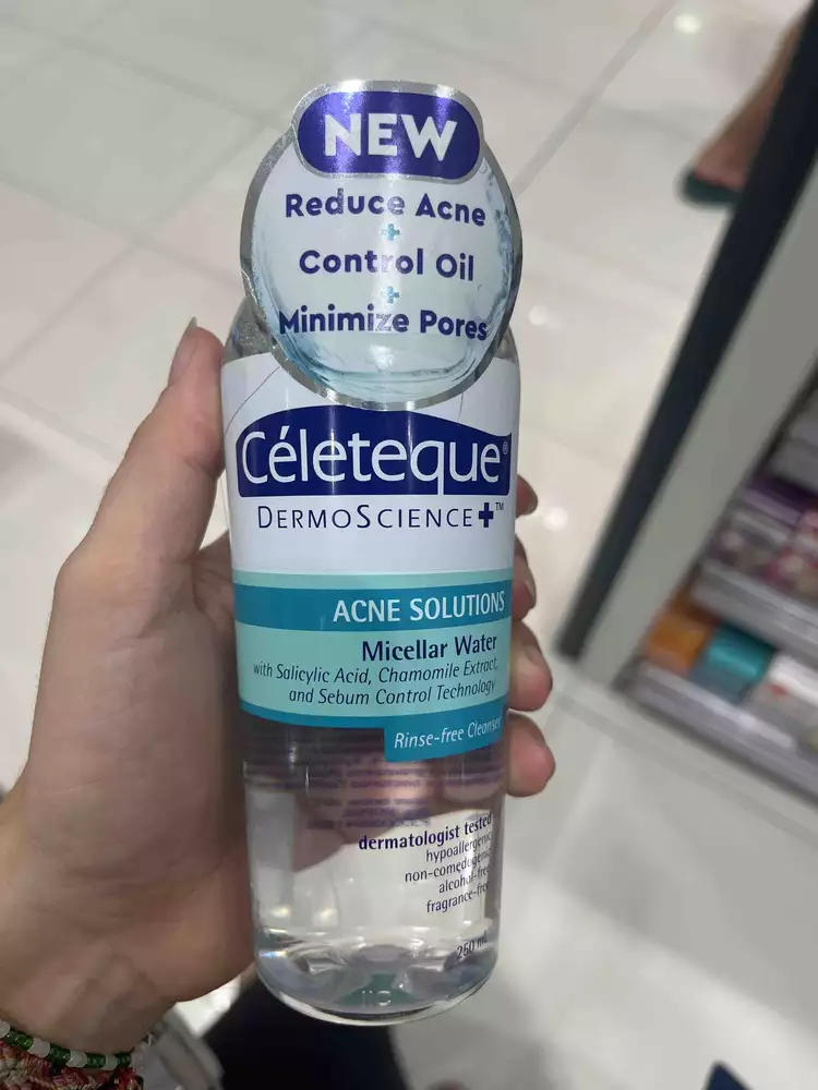 CÉLÉTEQUE - Acné solutions - Micellar water