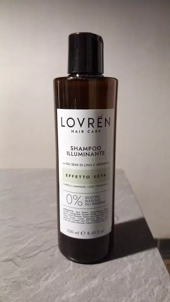 LOVRÉN HAIR CARE - Shampoo illuminante effetto seta