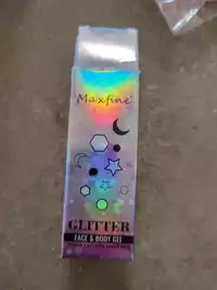 MAXFINE - Glitter - Face & body gel