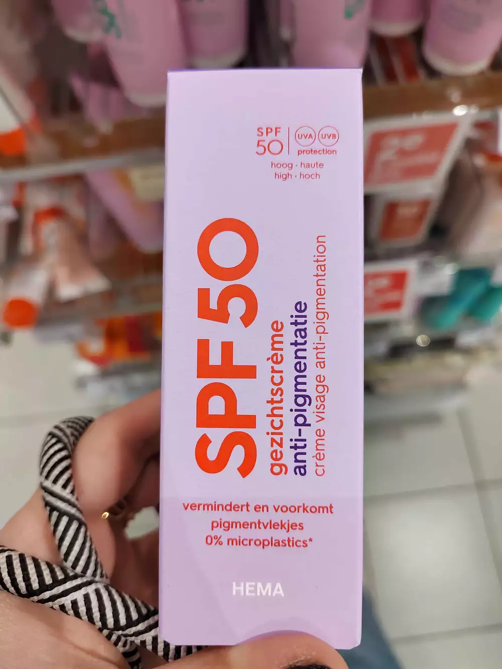 HEMA - Crème visage anti pigmentation SPF 50