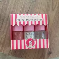 MAX & MORE - Coffret de manicure française