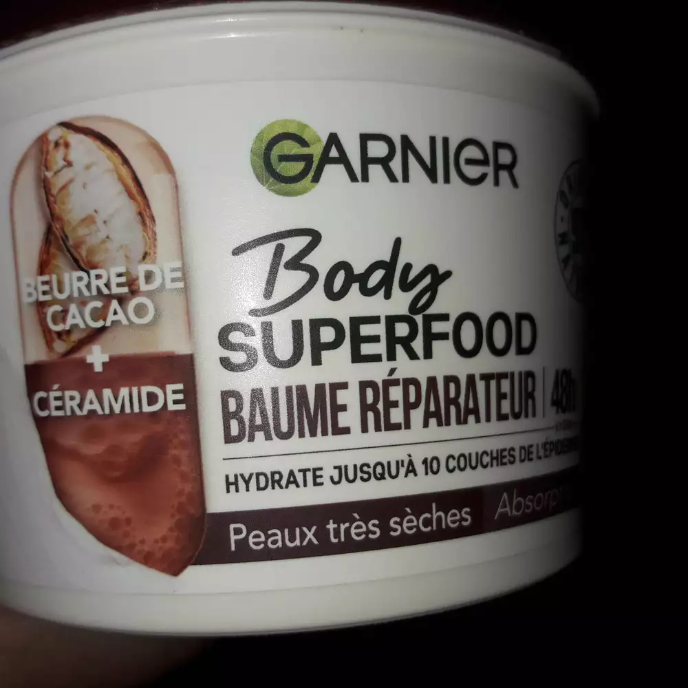 GARNIER - Body superfood - Baume réparateur