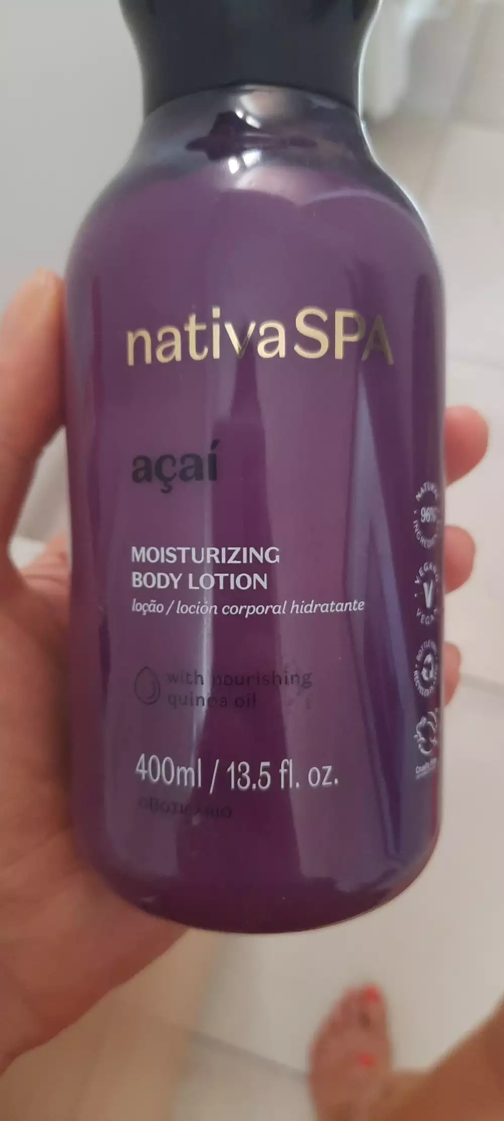 NATIVASPA - Moisturizing body lotion