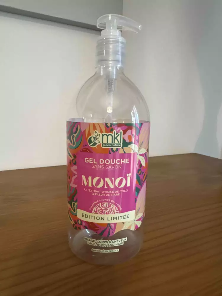 MKL GREEN NATURE - Gel douche sans savon monoï