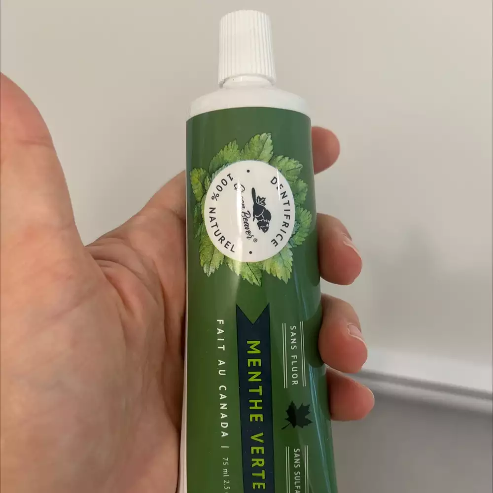 GREEN BEAVER - Dentifrice menthe verte