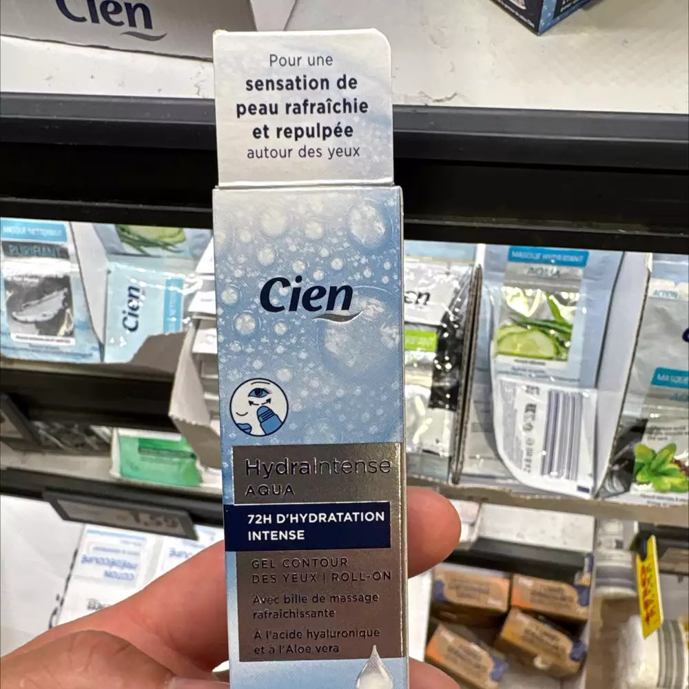 CIEN - HydraIntense - Gel contour des yeux roll-on