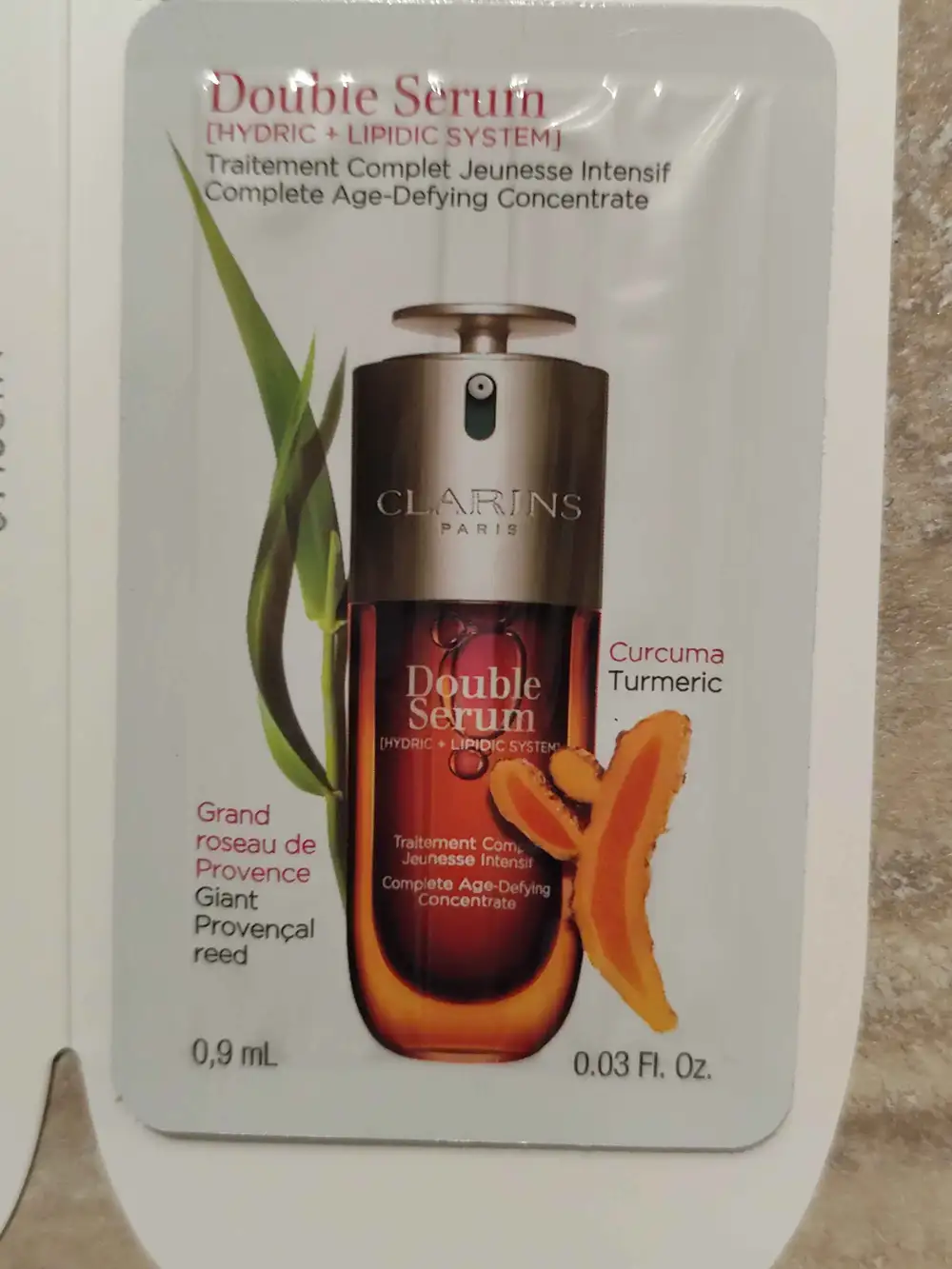 CLARINS PARIS - Double serum - Traitement complet jeunesse intesif