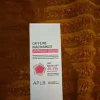 APLB - Cafféine niacinamide - Ampoule serum