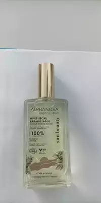 ALPHANOVA - Sun - Huile sèche paradisiaque corps et cheveux