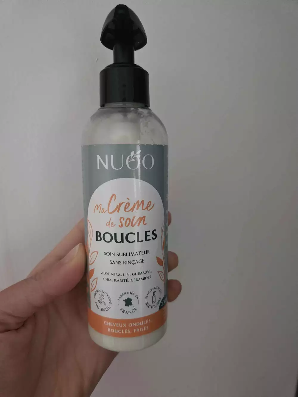 NUOO - Ma crème de soin boucles sans rinçage