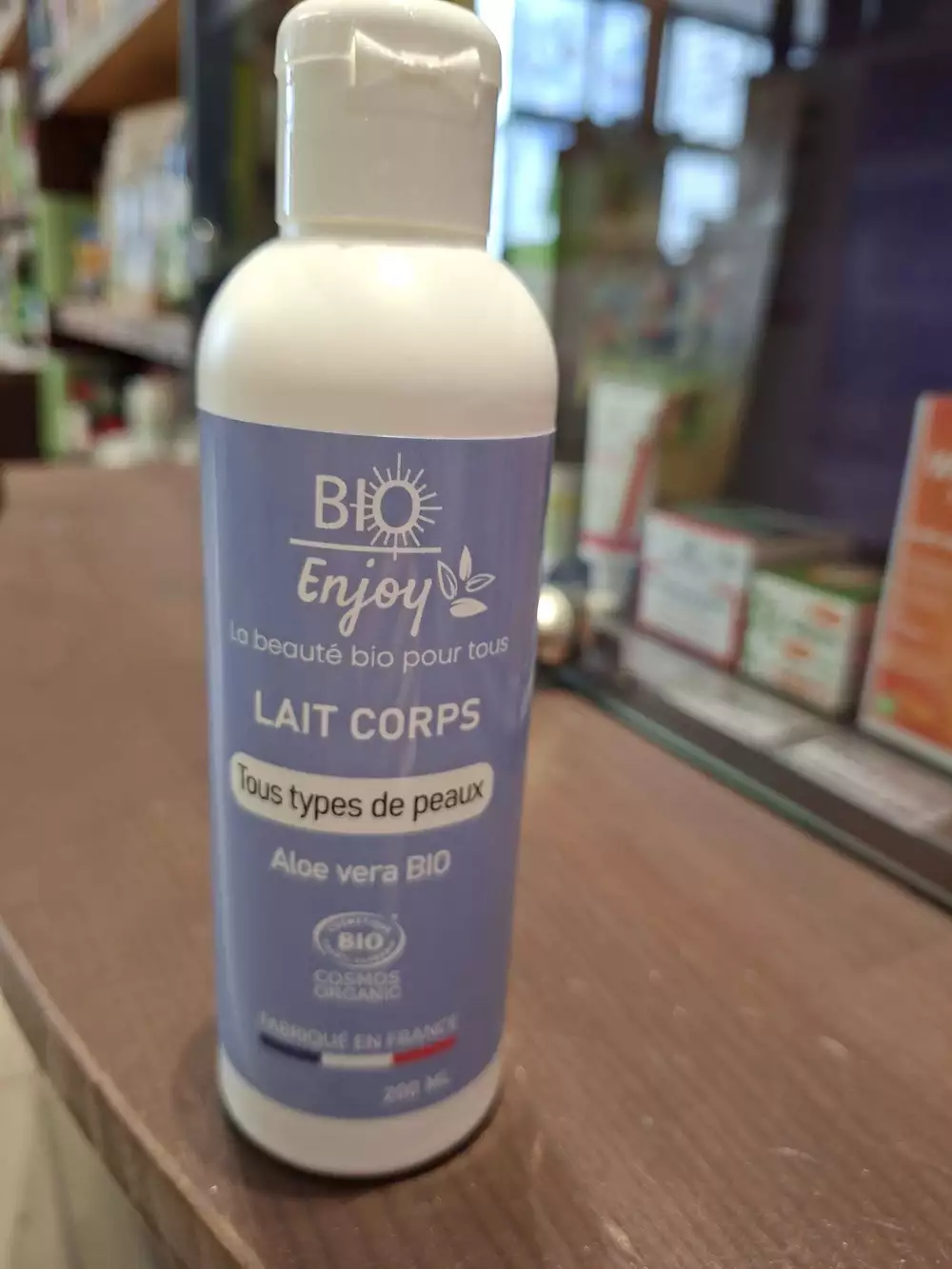 BIO ENJOY - Tous types de peaux - Lait corps aloe vera bio