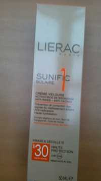 LIÉRAC - Sunific solaire 1 Crème velours