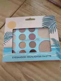 MAX & MORE - Eyeshadow highlighter palette