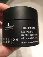 SCHWARZKOPF - Session label - La pâte matifiante