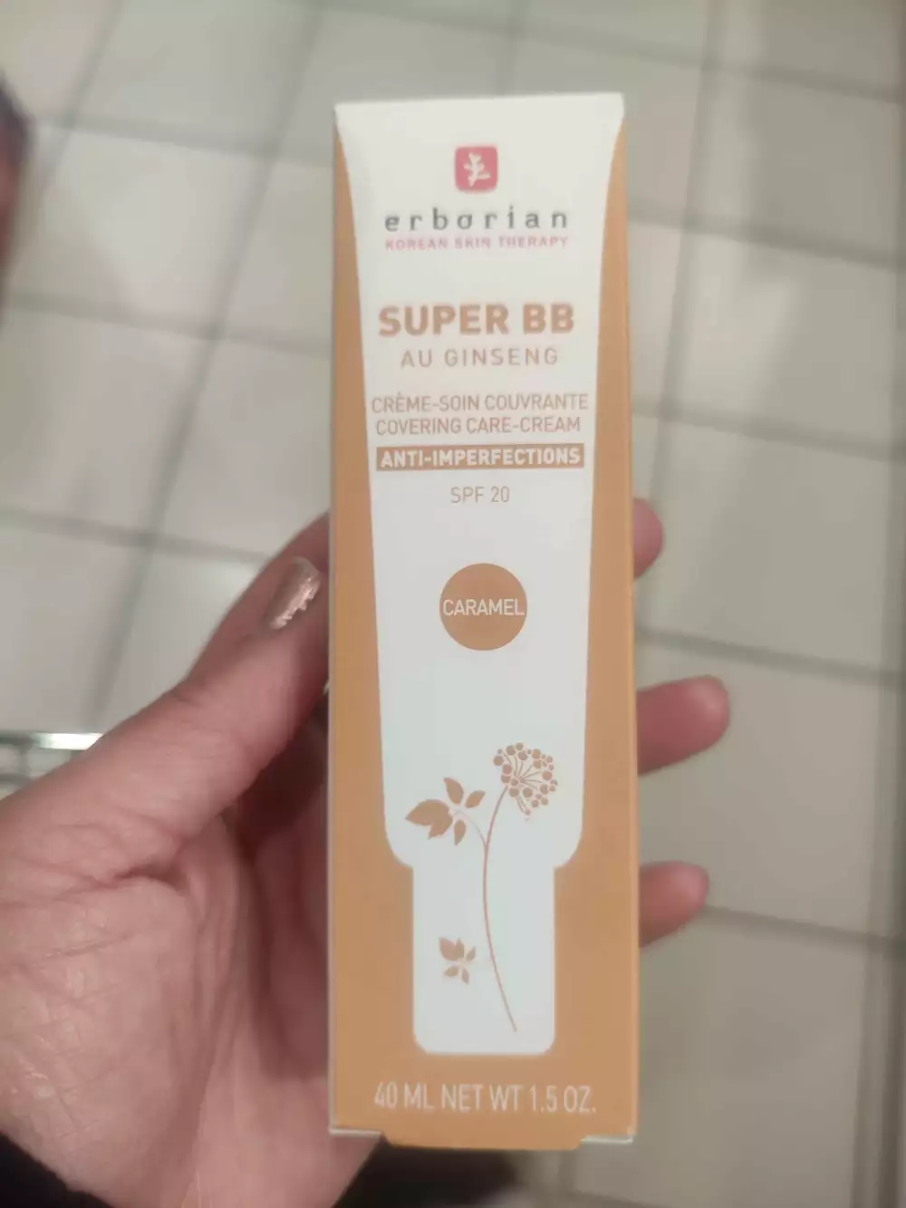 ERBORIAN - Super BB au ginseng SPF20