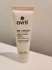 AVRIL - BB cream unifie et hydrate la peau