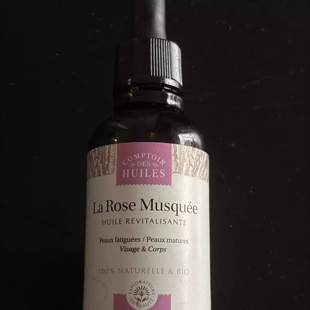 COMPTOIR DES  HUILES - La Rose musquée - Huile revitalisante