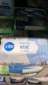 CHÉRUBIN - Lingettes bébé à l'eau