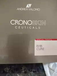 ANDREA VALOMO - Cronoskin ceuticals - RHB cure